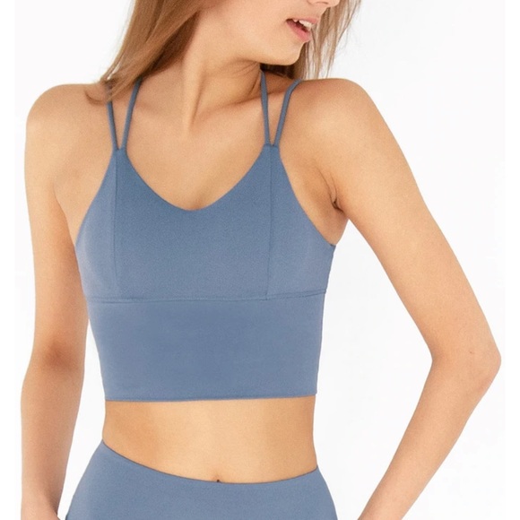 ❌SOLD❌Kelly Strappy Long Line Padded Sports Bra - Picture 2 of 6